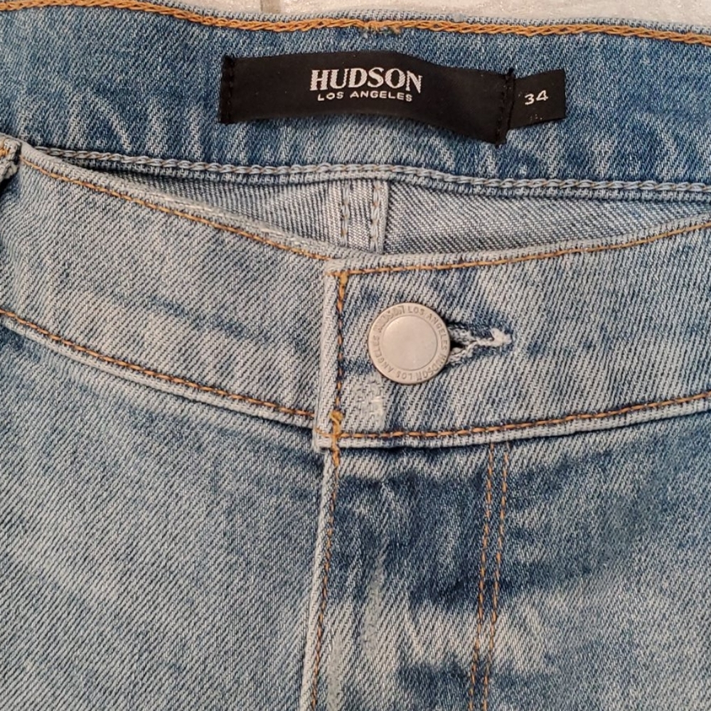 HP⚡NWT Hudson Jeans | Stella Midrise Crop Straight - Picture 8 of 15